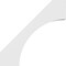 Ekena Millwork 3 1/2-in. W x 32-in. D x 32-in. H Westlake Architectural Grade PVC Knee Brace BRCP035X32X32WTL - alternate 4
